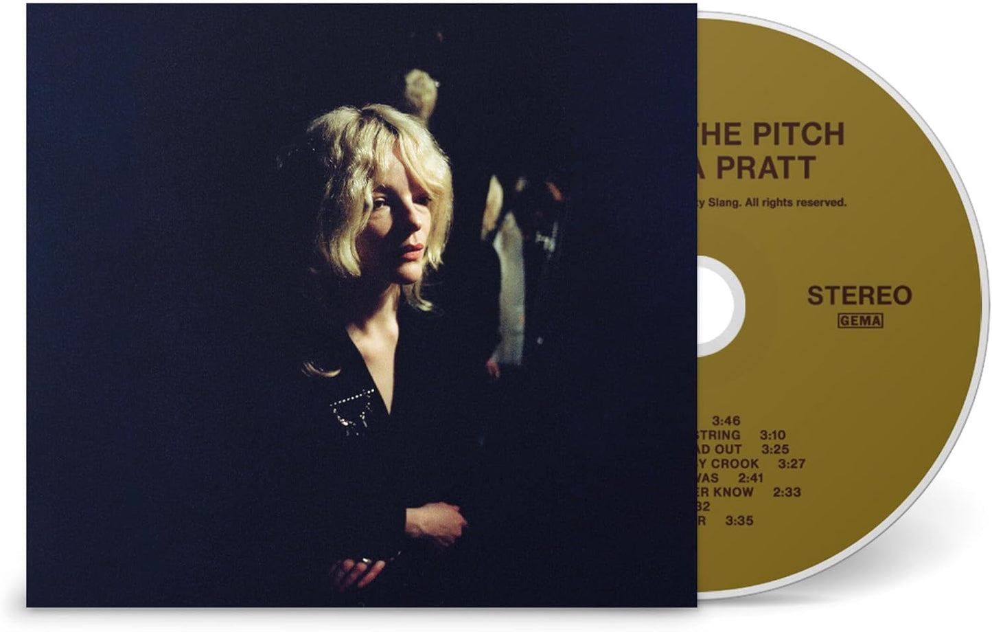 CD case and disc for Jessica Pratt’s “Here In The Pitch” album.