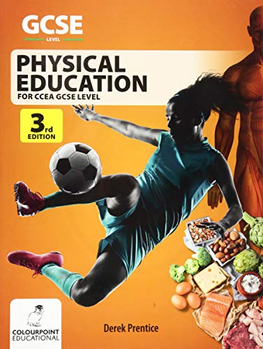 GCSE Physical Education textbook cover with a soccer player and food images.