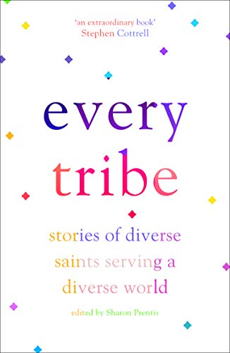 Book cover with colorful diamonds and the title "Every Tribe" in large text.