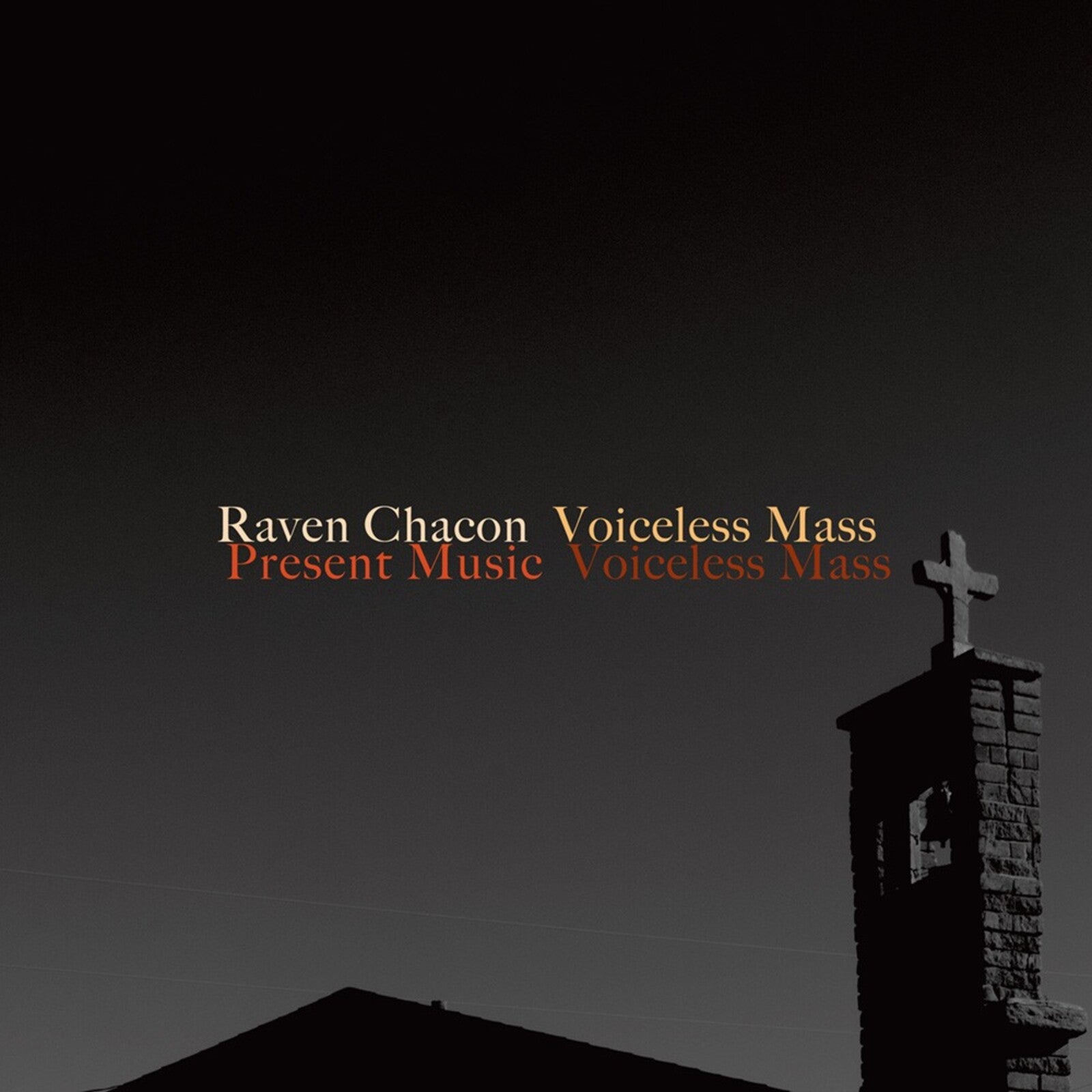 CD cover featuring a silhouette of a church steeple against a dark gradient.