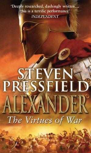 Book cover showing a Greek warrior in armor above a battlefield scene.