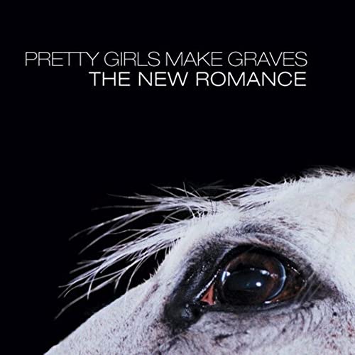 CD cover for “The New Romance” featuring a horse’s eye.