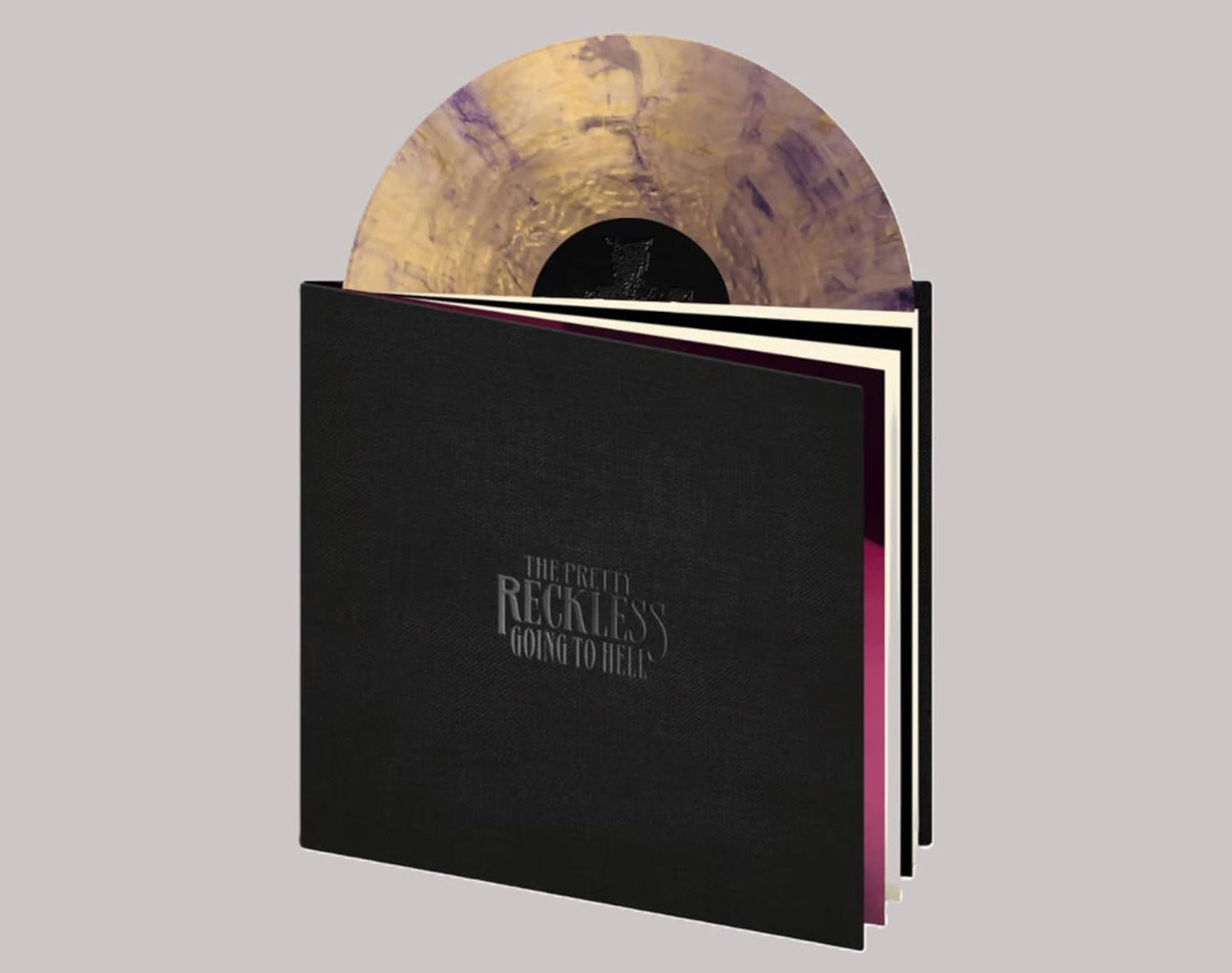 Vinyl record of The Pretty Reckless’ “Going to Hell” 10-year anniversary edition.