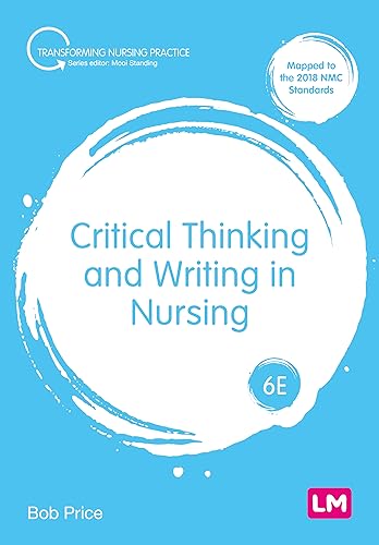 Book cover: “Critical Thinking and Writing in Nursing” by Bob Price.