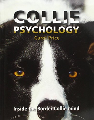 Book cover featuring a close-up of a black and white Border Collie’s face.