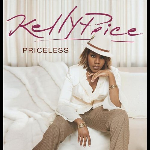 Kelly Price “Priceless” CD cover featuring artist in a hat and white suit.