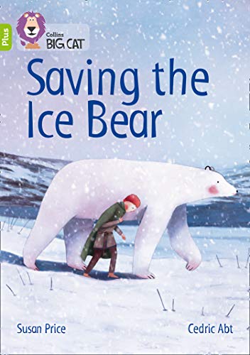 Book cover: child with polar bear in a snowy landscape.