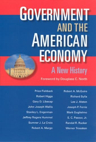 Book cover: “Government and the American Economy” with US Capitol image.