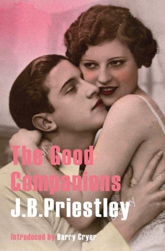 Book cover: two people embrace, title “The Good Companions” in red text.