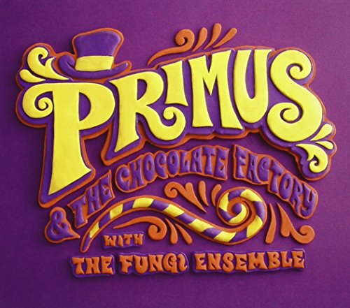 Primus album cover: yellow lettering on purple, with whimsical swirls.