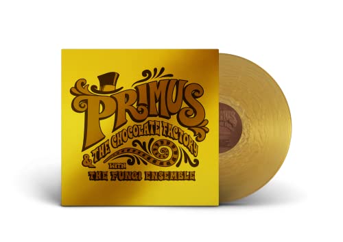 Gold vinyl record for Primus’ “Primus & The Chocolate Factory.”