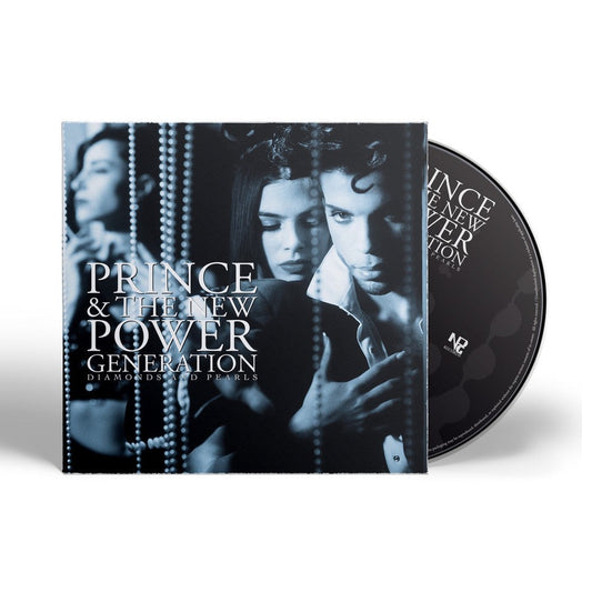Prince album "Diamonds and Pearls" CD and vinyl record cover.