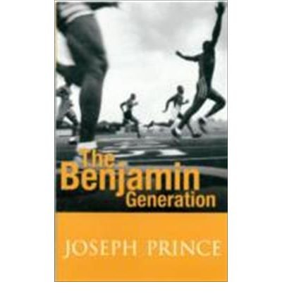 Book cover with image of people running and title "The Benjamin Generation.