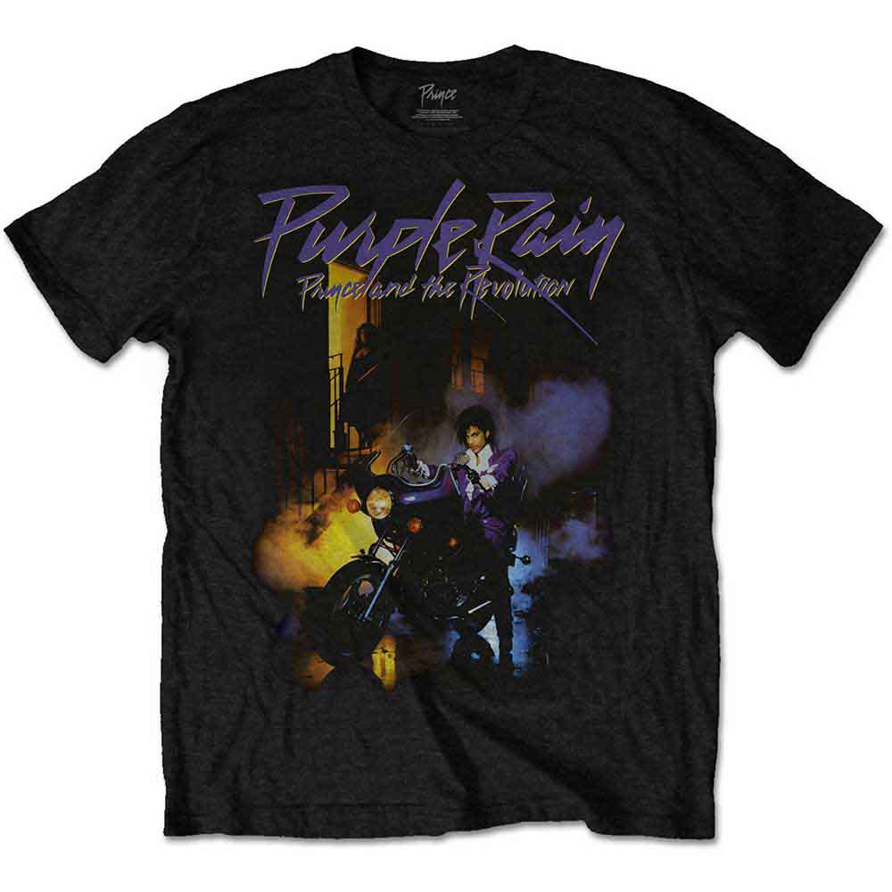 Purple Prince “Purple Rain” t-shirt for an 11-12 year old child.