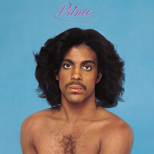 Prince album cover featuring a portrait of the artist with curly hair.