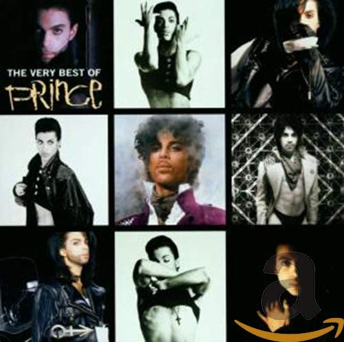 Album cover featuring a grid of nine photos of the musician Prince.