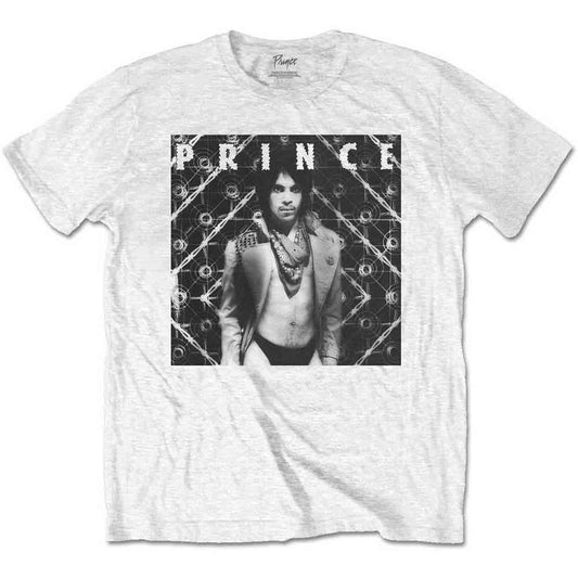 Black unisex t-shirt with “Dirty Mind” Prince album art, size XXX-Large.