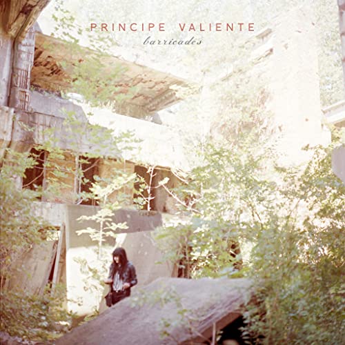 CD cover for Principe Valiente’s “Barricades” featuring a lone figure.