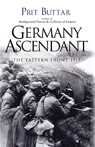 Book cover: German soldiers with artillery on the Eastern Front, 1915.