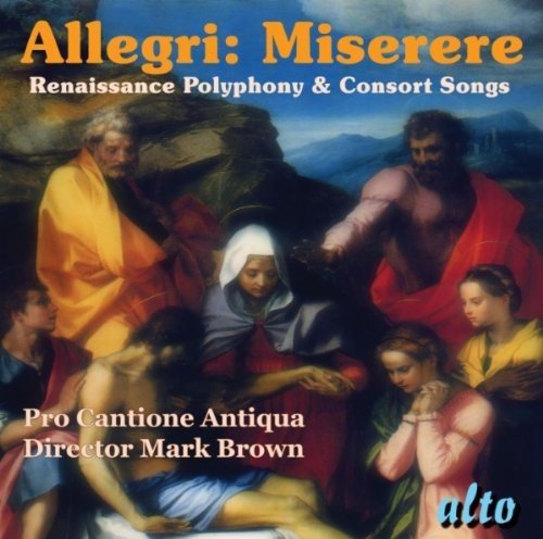 CD cover depicting a Renaissance painting of figures in grief.