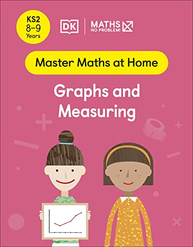 Book cover: "Maths No Problem Graphs and Measuring" with children.