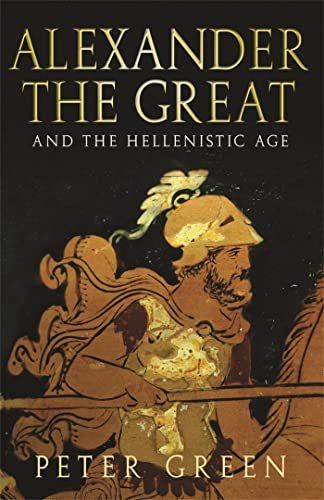 Book cover: "Alexander The Great" with image of ancient warrior bust.