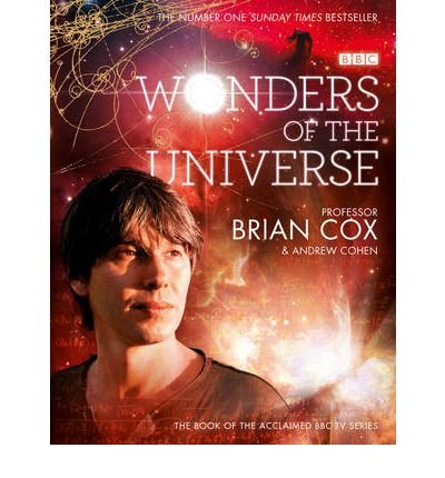 Book cover featuring Brian Cox with a space nebula background.