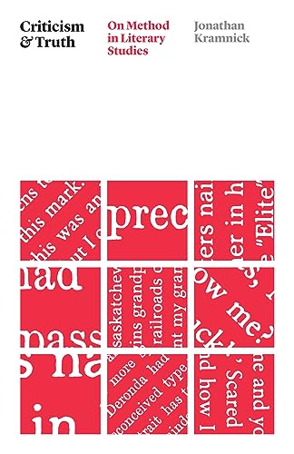 Book cover with title text and a grid of red squares containing white text.