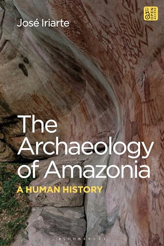 Book cover: “The Archaeology of Amazonia” with rock art imagery.