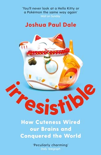 Book cover featuring a ceramic lucky cat figurine against a light blue background.