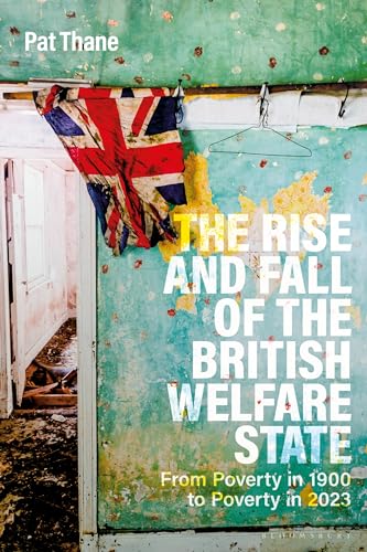 Book cover: tattered Union Jack, distressed wall, title “The Rise and Fall…”