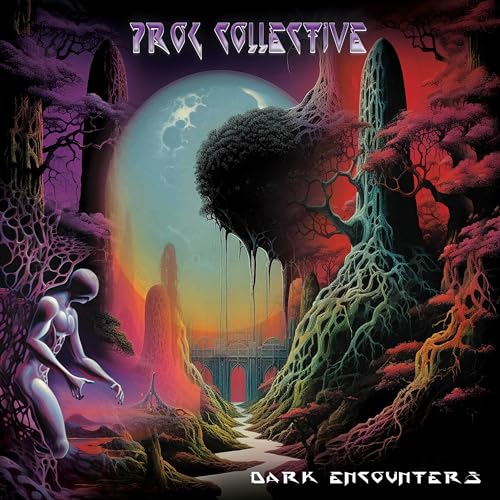 CD cover art: alien figure amidst a dark, fantastical landscape.