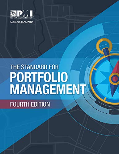 Book with standard management guidelines on portfolio, likely with business and finance content inside.