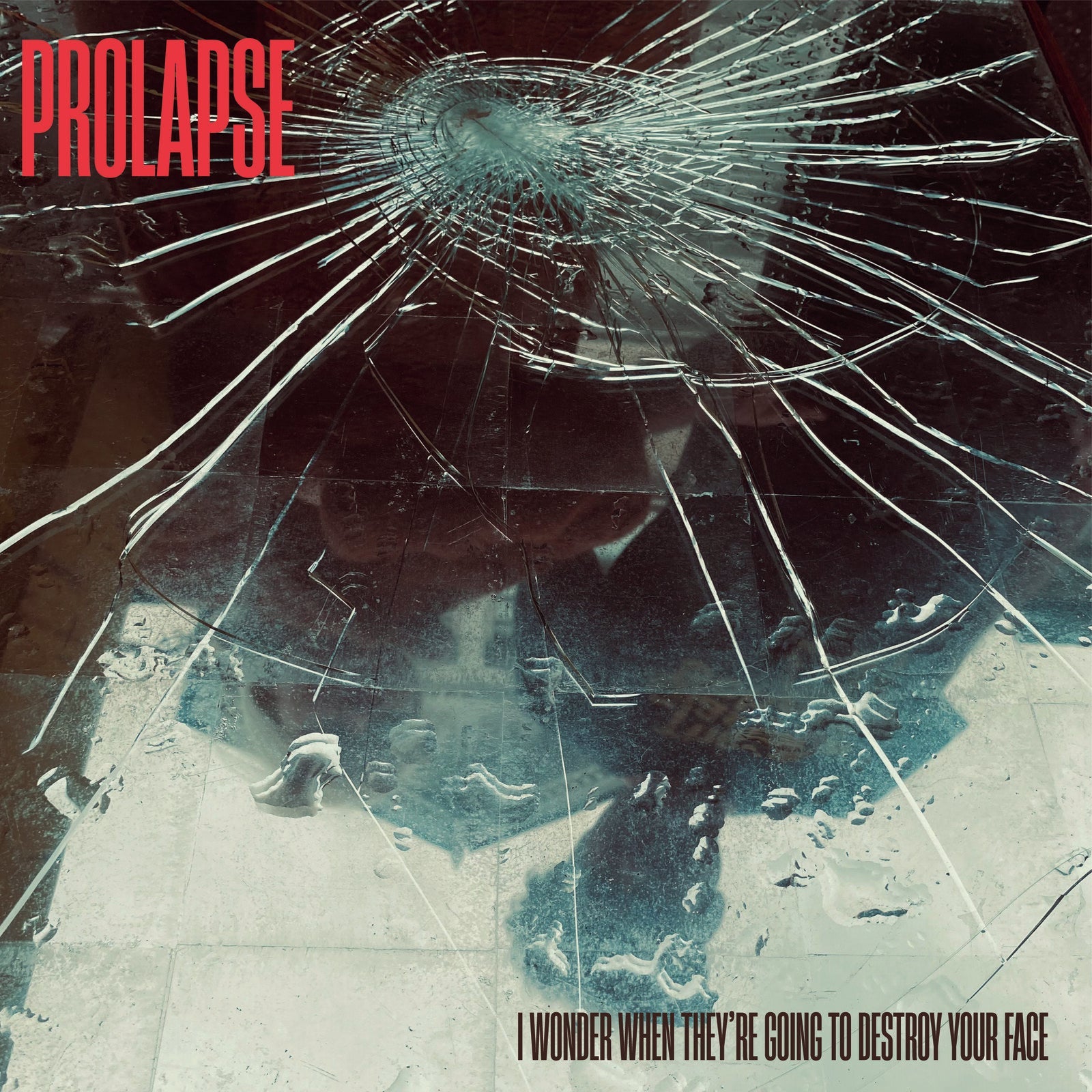 CD cover for Prolapse’s “I Wonder When They’re Going To Destroy Your Face.”