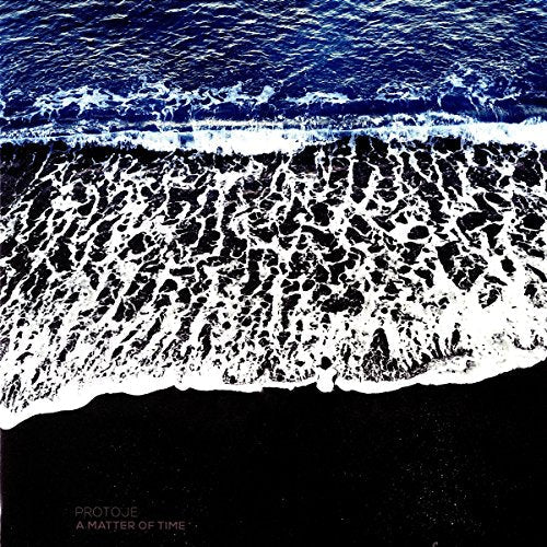 Album cover for Protoje’s “A Matter Of Time” featuring ocean waves.