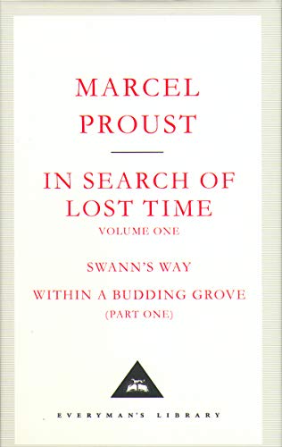 Book cover: "In Search of Lost Time Volume 1" by Marcel Proust.