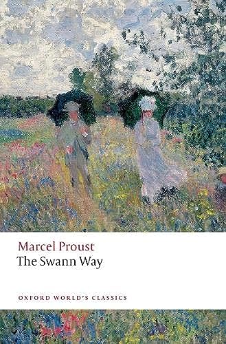 Book cover featuring an impressionist painting of two figures in a field with text.