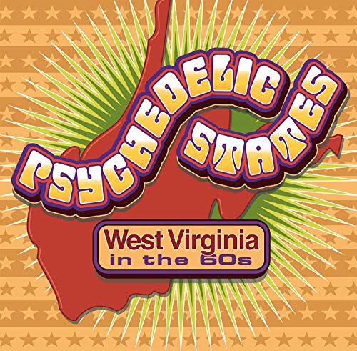 CD cover: "Psychedelic States: West Virginia in the 60s" with map graphic.