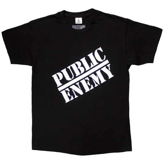 Black t-shirt featuring the Public Enemy logo, size XXX-Large.