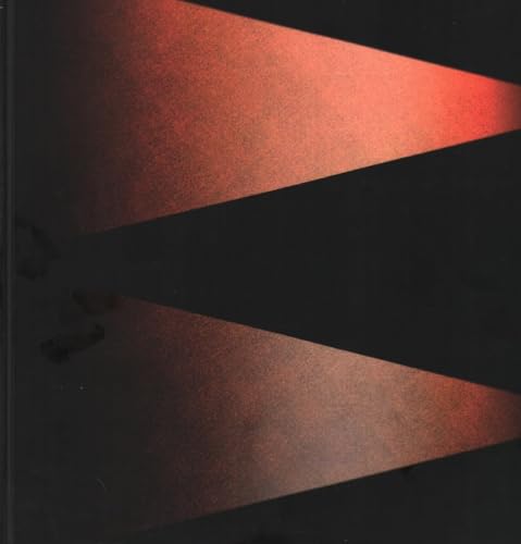 Vinyl record cover with a red and black diagonal abstract design.