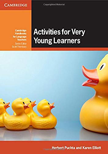 Book cover featuring yellow rubber ducks and the title Activities for Very Young Learners.