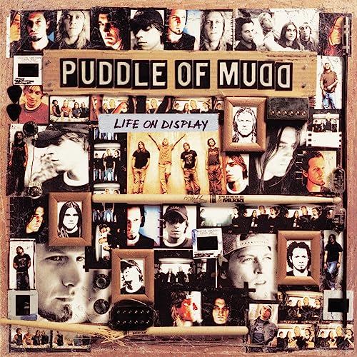 Puddle of Mudd “Life On Display” album cover with many photos.