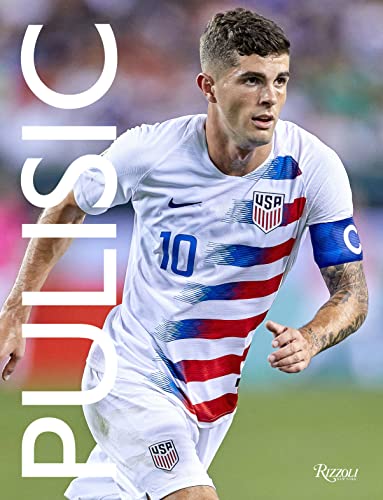 Book cover featuring soccer player Christian Pulisic in a USA jersey.