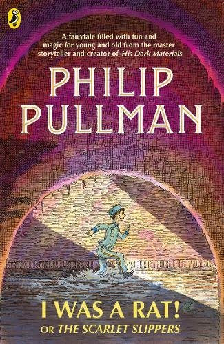 Book cover: "I Was a Rat!" by Philip Pullman, featuring a rat in human clothes.