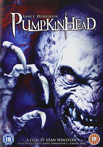 DVD cover for horror film Pumpkinhead, featuring a monstrous creature’s face.