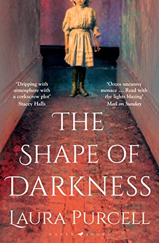 Book cover: a young girl stands in a long, shadowy hallway.