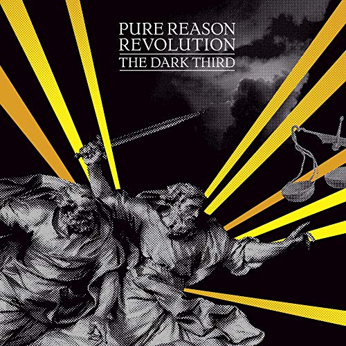 Album cover art: two figures in robes with yellow beams radiating from their hands.