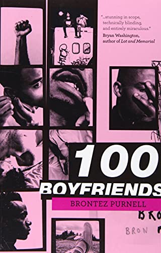 Book cover with pink background, black and white photo collage, and white text title.