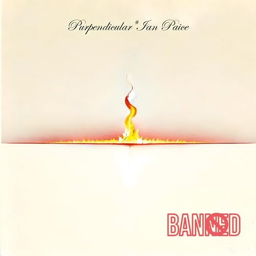 CD cover: flame graphic with "Purpendicular" text and "BANNED" stamp.
