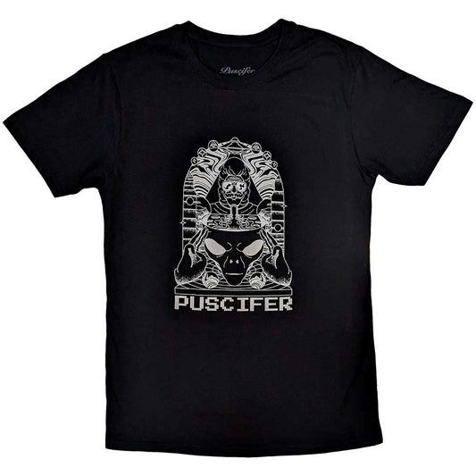 Black Puscifer t-shirt with "Alien Exist" graphic, size XX-Large.